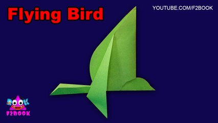 How to Make an Origami flying Bird 114