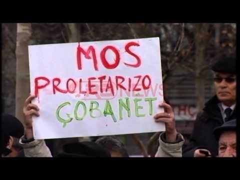 Ish-pronarët protestojnë për ligjin e pronave, PD: Do ta shfuqizojmë- Ora News- Lajmi i fundit-