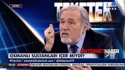 İlber Ortaylı'dan Padişahlar içki içer miydi sorusuna yanıt- Esrar bile içerlerdi