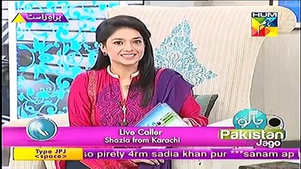 Amazing Tip For Double Chin By A Caller In The Show 2016 video must watch