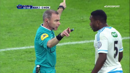 OM - Quand Mandanda clashe Dja Djédjé en plein match