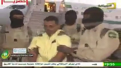 Arrêté à Bissau: Le terroriste mauritanien Saleck Ould Cheikh est arrivé a Nouakchott