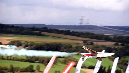 JETBULL RC TURBINE SPORT JET MODEL DEMO FLIGHT FULL DISPLAY / Jetpower Messe 2015
