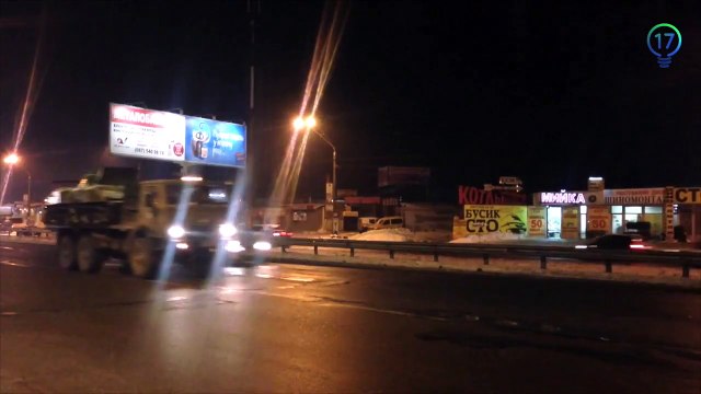 Военная техника на улицах Киева.