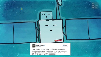 Le journal de bord de Philae, le petit robot préféré d'Internet