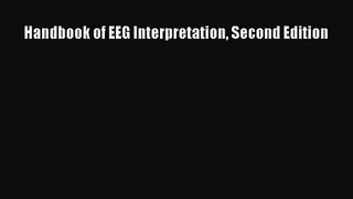 [PDF Download] Handbook of EEG Interpretation Second Edition [Download] Full Ebook