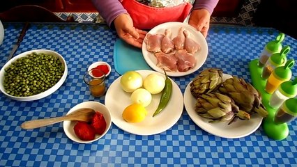 مرقة جلبانة بالدجاج (بازيلا) - MARKET JELBANA : المطبخ التونسي - Tunisian Cuisine