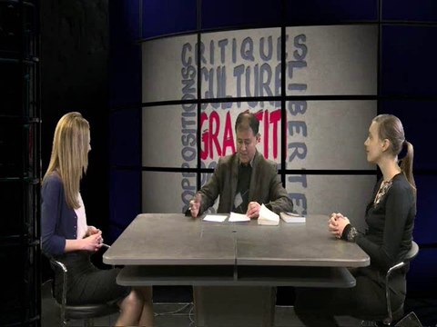 Claire Barré et Marianne Van D invitées de l'écrivain Youcef Zirem dans son émission Graffiti à BRTV