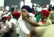 Slogans Raised Against Parkash Badal During his Speech at Punjabi University