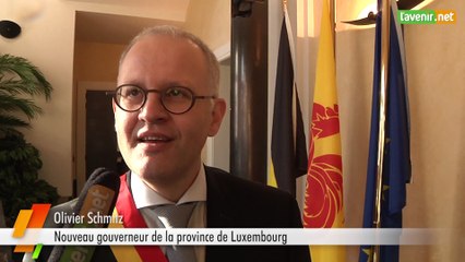 L'Avenir - Olivier Schmitz, nouveau gouverneur de la province de  Luxembourg