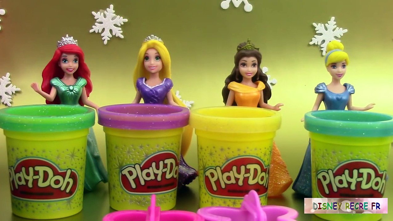 Pâte à modeler Princesse Poupées Magiclip Pâte Scintillante Sparkle Play doh