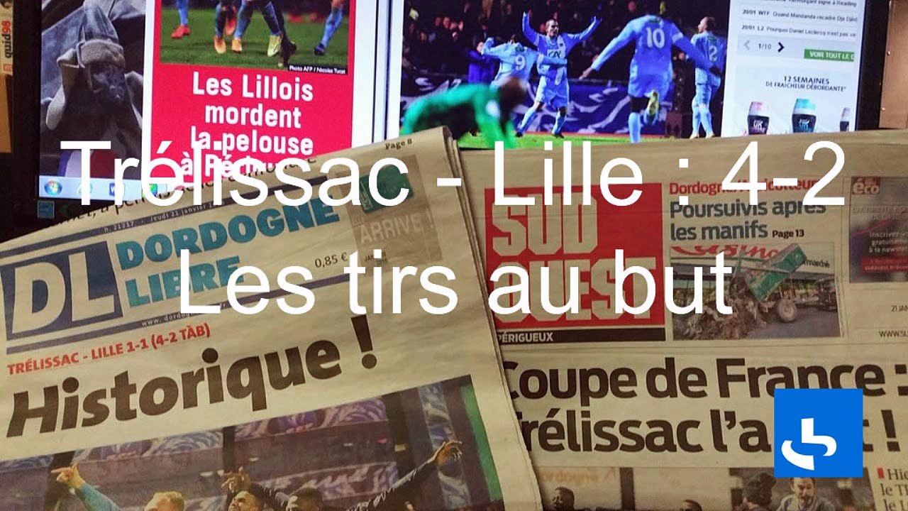 Coupe de France : revivez les dernières minutes de la victoire de Trélissac contre Lille