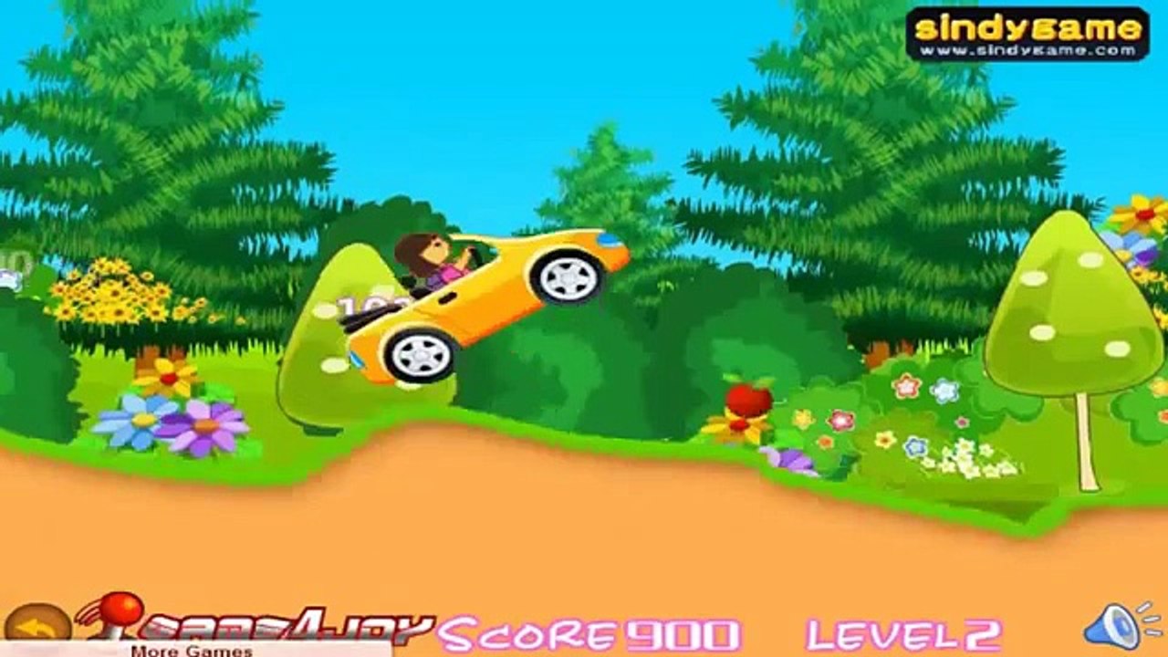 Play dora cartoon games # dora the explorer driving game video cartoons movie action adventure