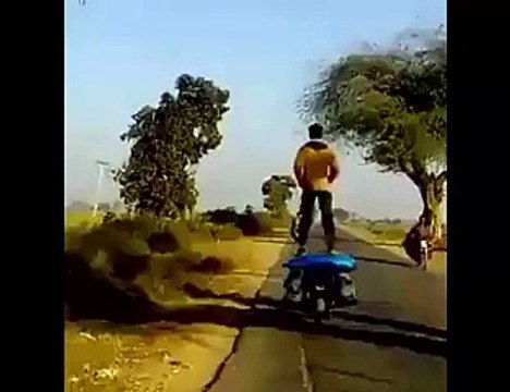 Amazing Pakistani Biker