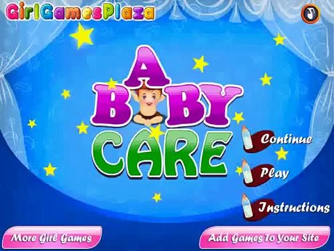 Baby Caring Game for little kids and parents # Play disney Games # Watch Cartoons