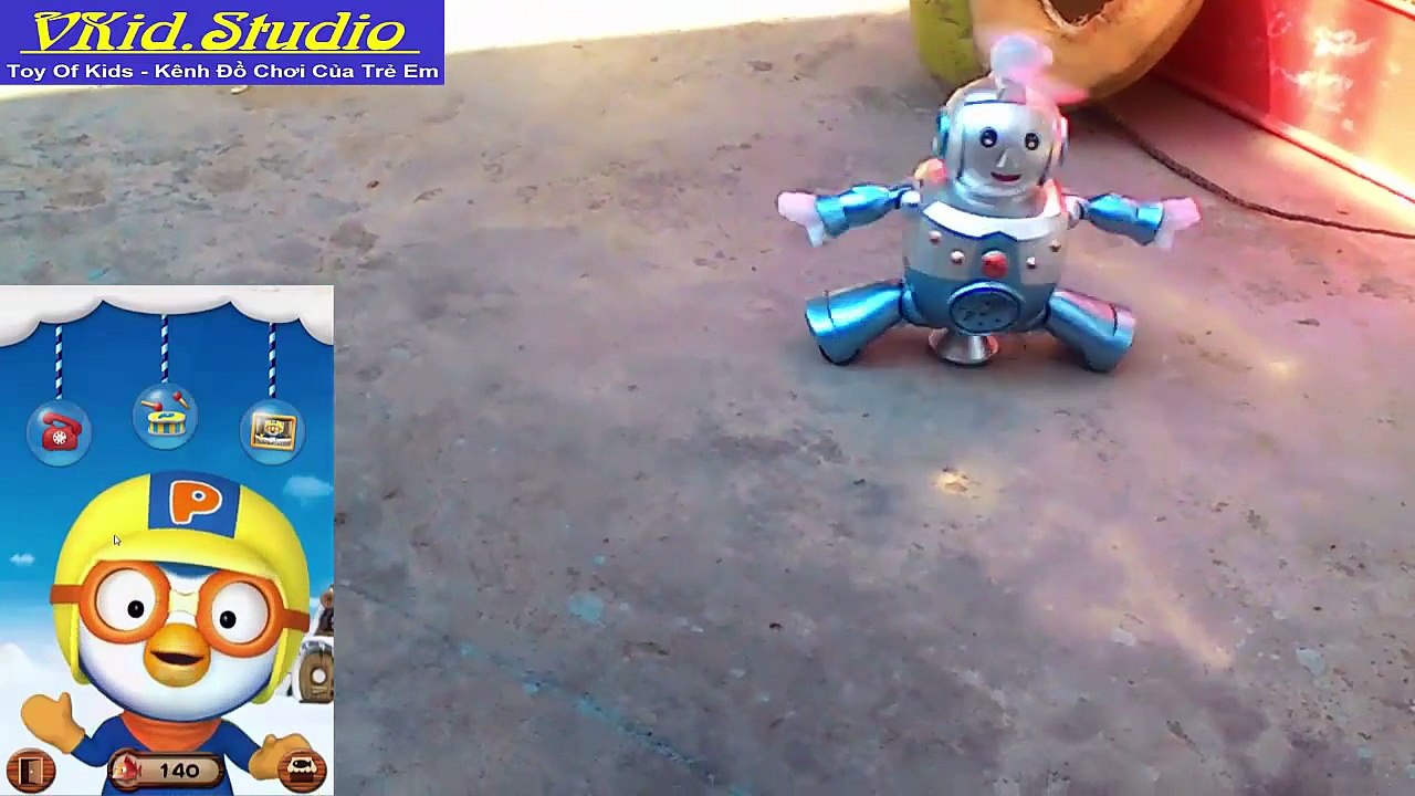 VKidStudio tập 50 - Hello Robot And Pororo Construction toy transformer