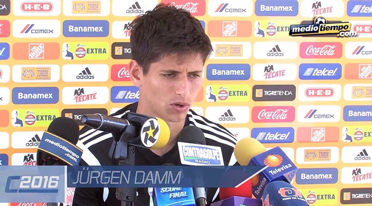 He madurado mucho en Tigres: Jürgen Damm