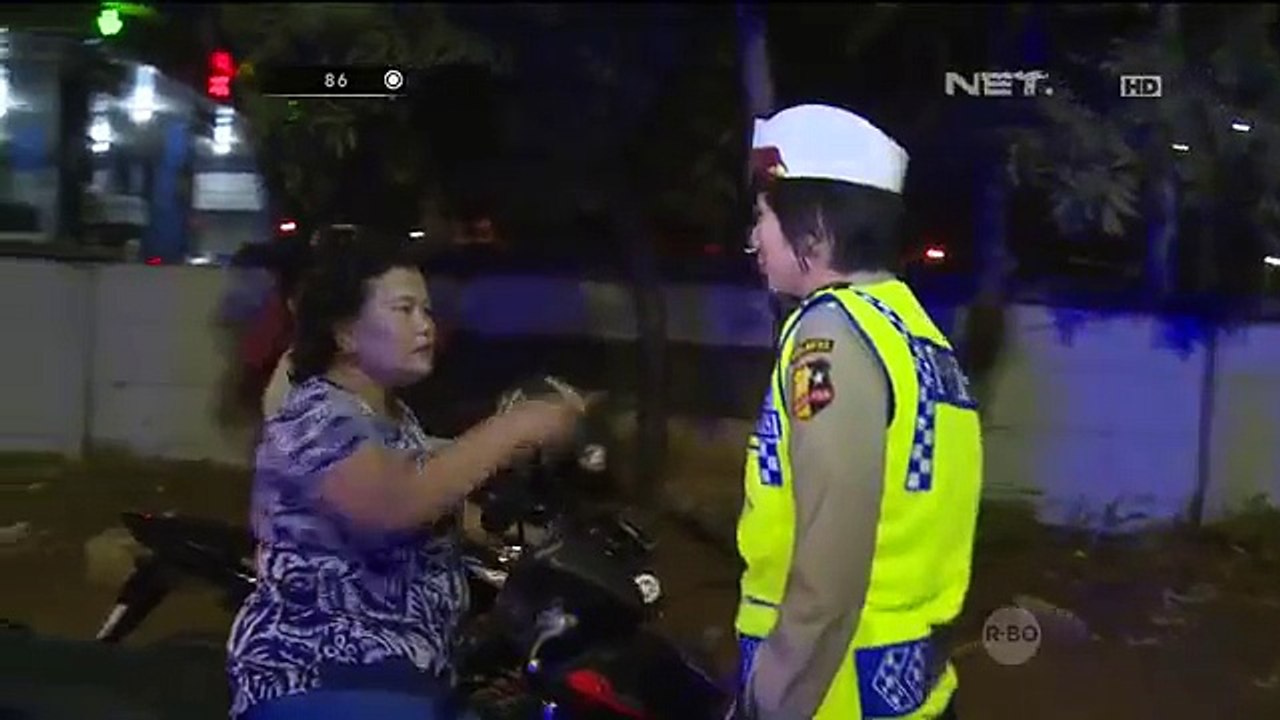 86 Terbukti Bersalah, Seorang Pria Tak Mau Ditilang dan Melawan