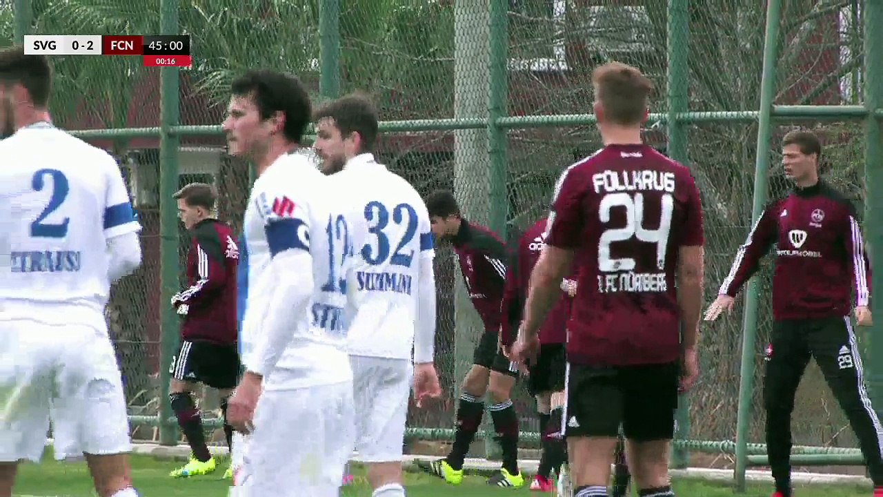 1. FC Nürnberg vs SV Grödig 21-01-2016