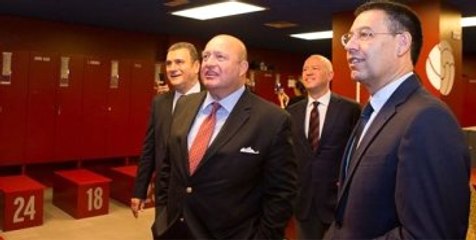 Barcelona Başkanı Bartomeu'dan Mustafa Koç İçin Taziye Mesajı