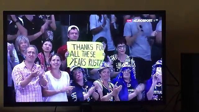 Lleyton Hewitt Last Interview On a Tennis Court || Australian Open