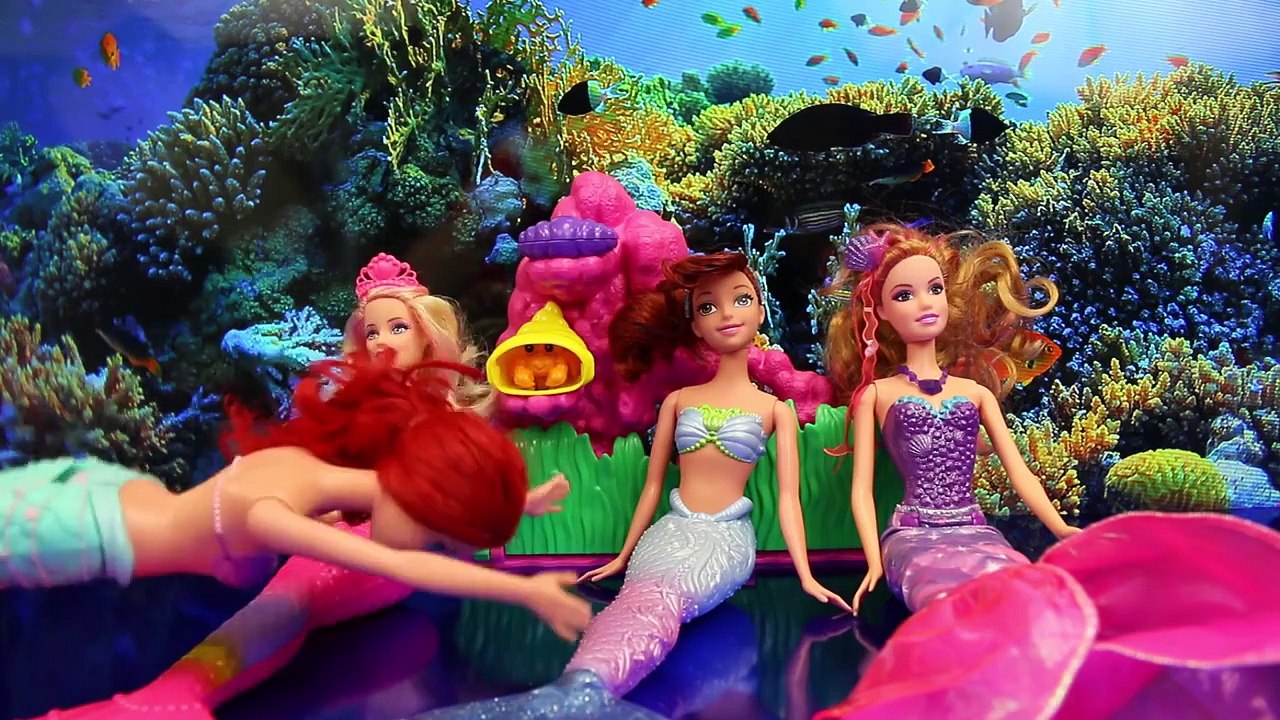 Frozen Kids Krista Becomes a Mermaid with Little Mermaid Ariel and Disney Frozen Elsa and Ursula