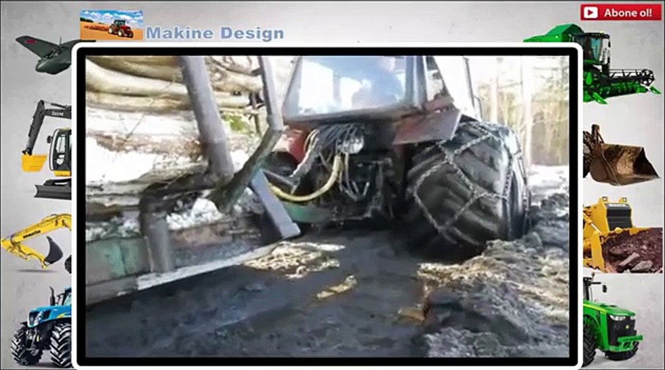 Çamurla Boğuşan Sıradışı Makineler