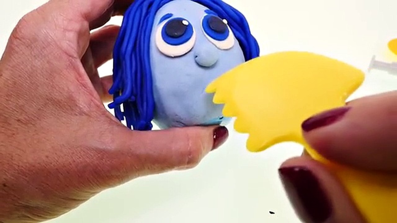 INSIDE OUT Complete Set of 5 Play Doh Surprise Eggs Joy, Disgust, Sadness, Anger & Fear