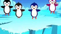 Five Little Penguins | Nursery Rhymes From Oh My Genius