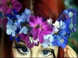 Anastasiya Shpagina Make up Tutorial Flower Fairy 烏克蘭真人漫畫少女 飄逸仙子妝
