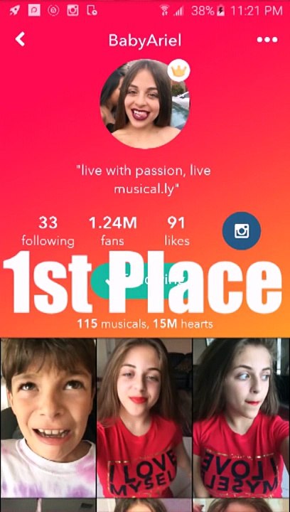 Top 3 Girls On Musical.ly
