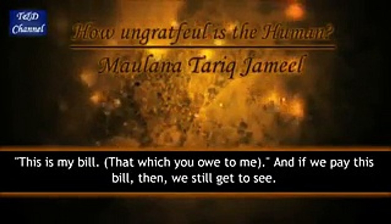 Insan ki fetrat short clip of Maulana Tariq Jameel - Dailymotion