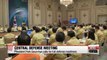 President Park calls for full security readiness at integrated defense meeting