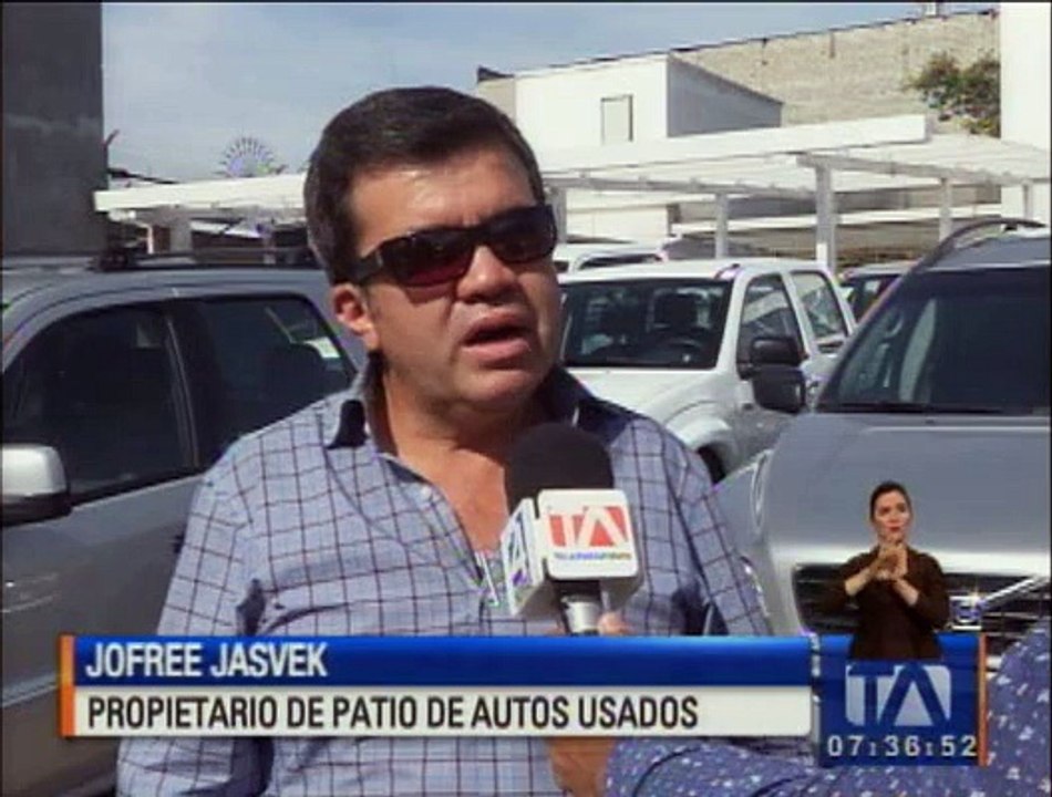 La venta de vehículos usados disminuye debido a la crisis económica