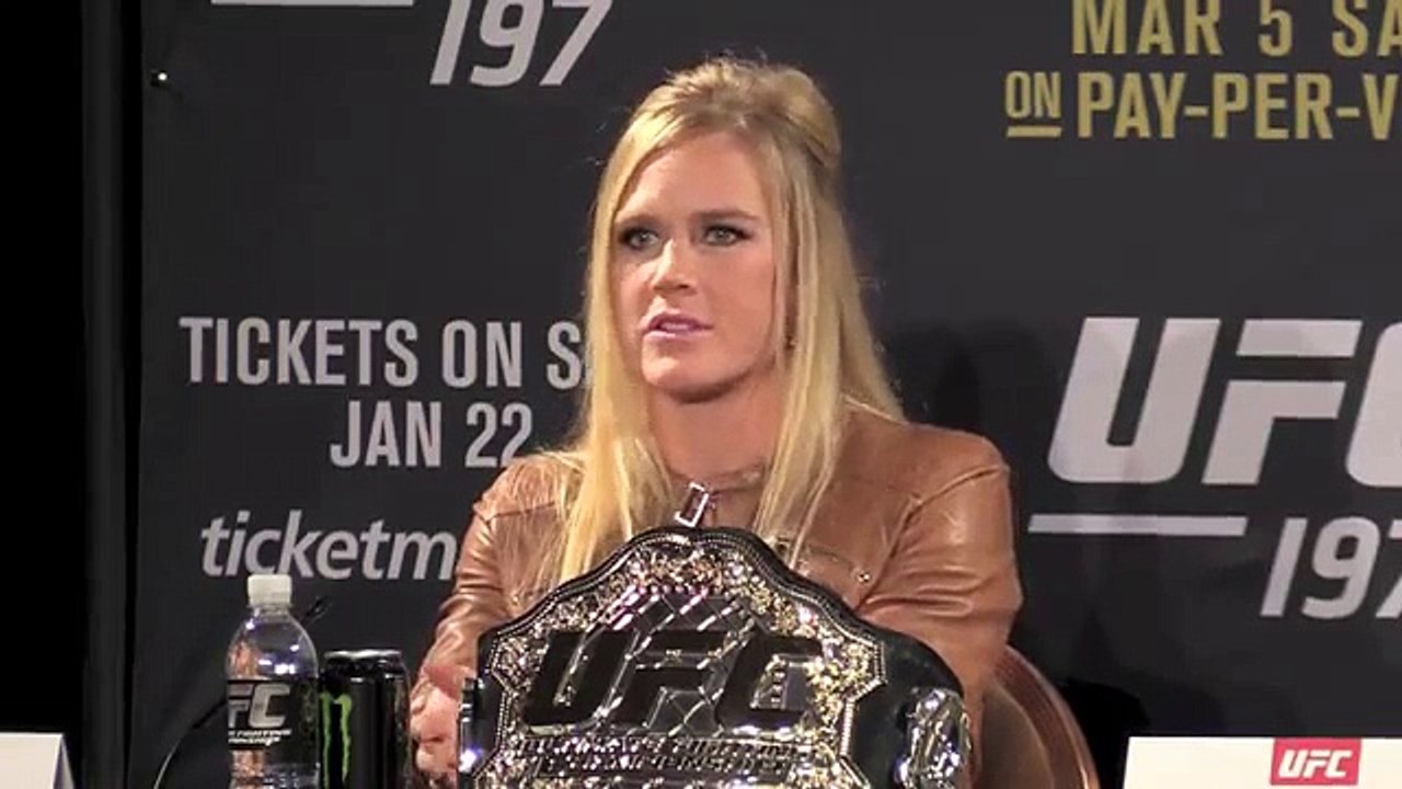 Holly Holm Doesn't Care if Ronda Rousey Returns or Not (Funny Videos 720p)