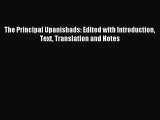 [PDF Download] The Principal Upanishads: Edited with Introduction Text Translation and Notes