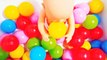 BALL PIT SHOW for Learning Colors & Baby Doll Bath Time | Childrens Educational Video