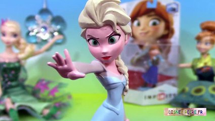 下载视频: Pâte à modeler Reine des neiges Disney Infinity Frozen Play doh figurines