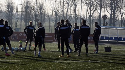 Premier entrainement de Glen De Boeck au RMP