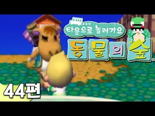 [루태] 낡은 바닥을 새로운 바닥으로 바꿔요! 타운으로 놀러 가요 동물의 숲 44편 닌텐도 wii