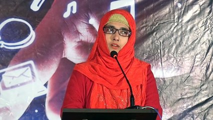 PAT Ayesha Mubasher addressing in Social Media Conference 2016