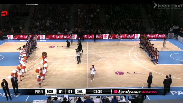 ESBVA-LM (FRA) v Galatasaray (TUR) - Full Game - Group A - 2015-16 EuroLeague Women