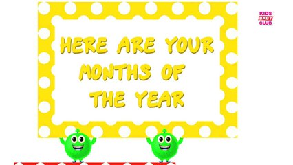 Months Of The Year | Songs For Kids | By Kids Baby Club