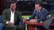 Brandon Marshall Gets Nails Painted On 'The Late Show with Stephen Colbert'