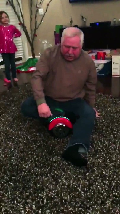 LOL - Papy test le board! A mourir de rire!