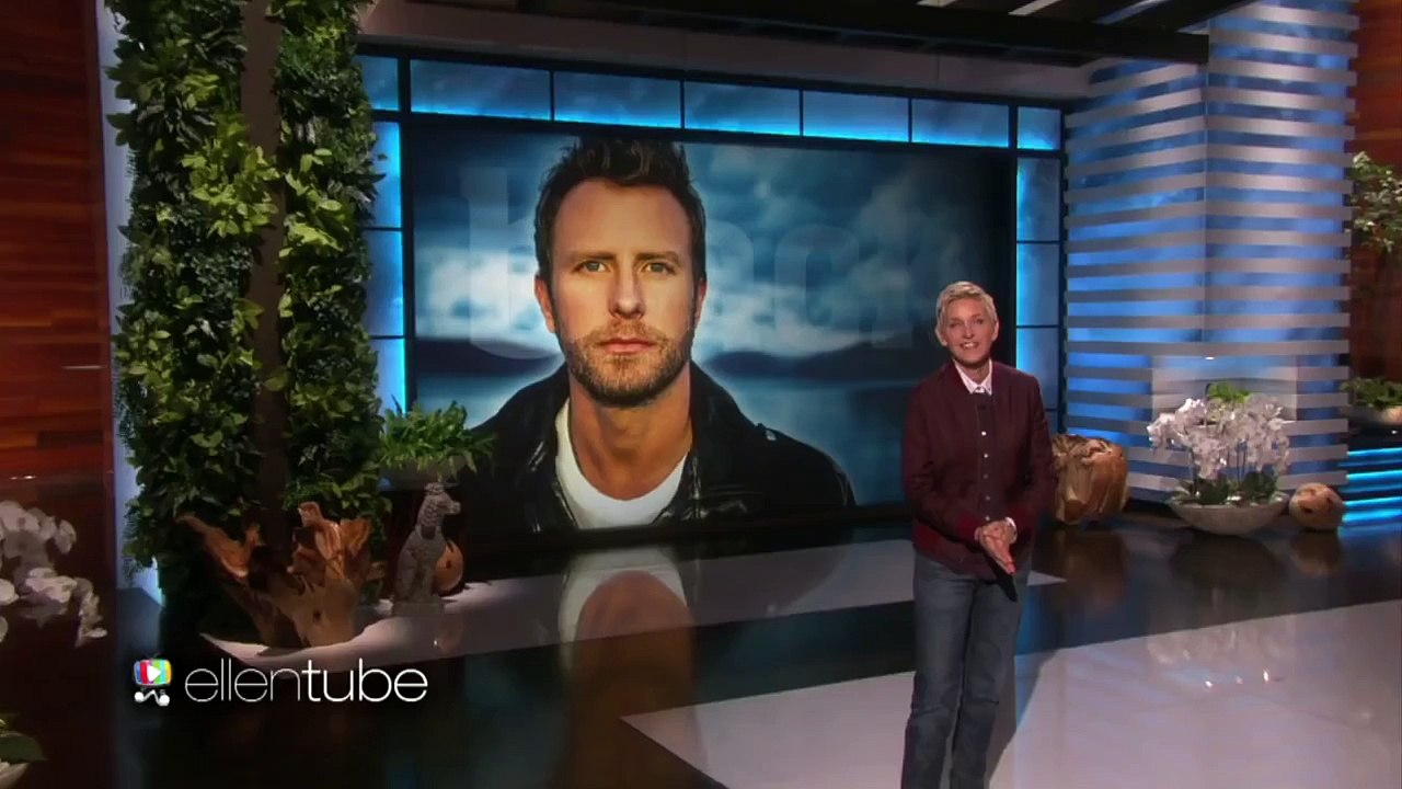 Dierks Bentley Performs Somewhere on a Beach