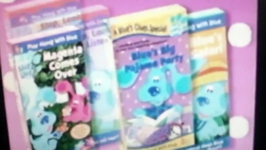 New Blues Clues VHS Promo (2000-2001) - Dailymotion Video