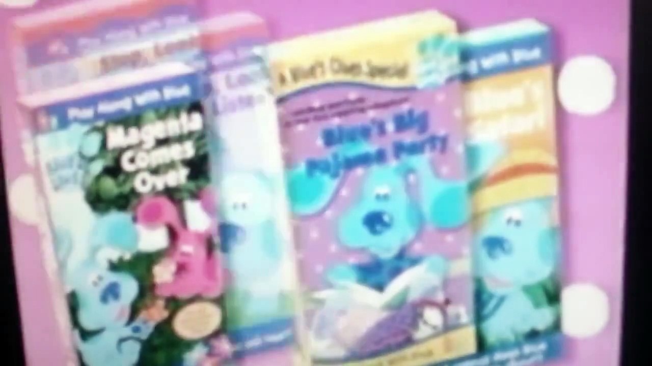 New Blues Clues VHS Promo (2000-2001)