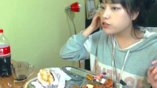 터민 닭강정+치킨버거 먹방
