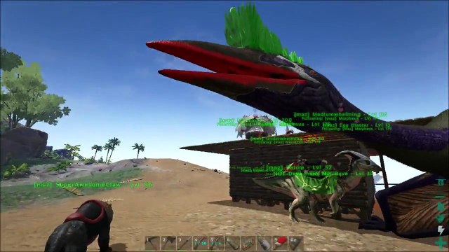 ARK: Survival Evolved - Taming a Beelzebufo! S3E17 Gameplay